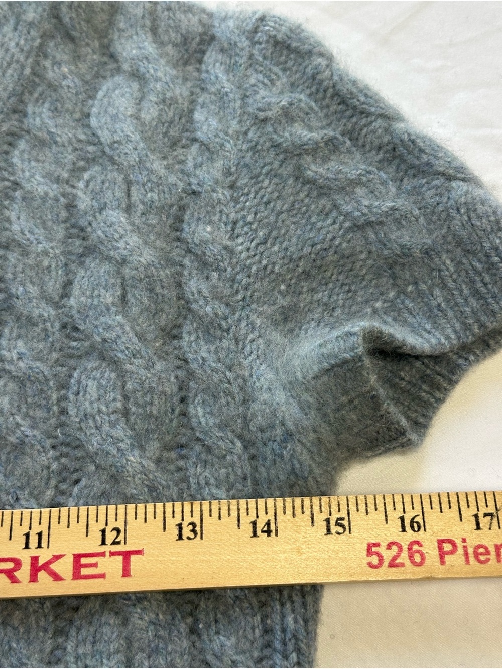 Ralph Lauren Black Label Cashmere Cable-Knit Turtleneck Sweater - Picture 7 of 10